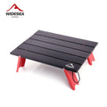 Widesea Camping Mini Portable Foldable Table
Outdoor Picnic Barbecue 
Tableware Ultra Light , bed desk