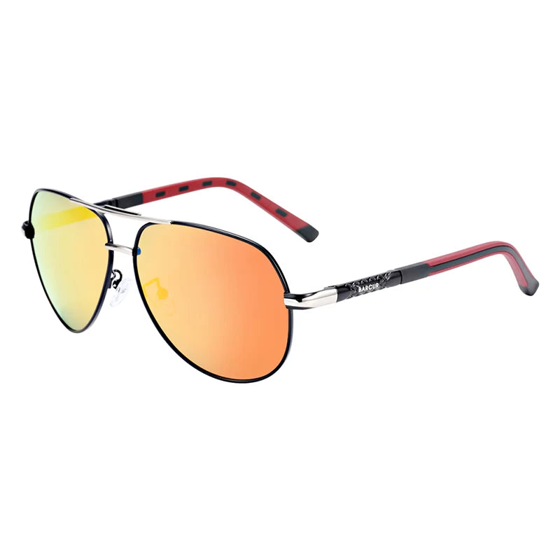 BARCUR Men sunglasses Polarized UV400 Protection Driving Sun Glasses Women Male Oculos de sol