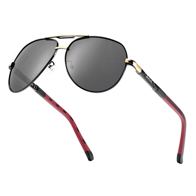 BARCUR Men sunglasses Polarized UV400 Protection Driving Sun Glasses Women Male Oculos de sol