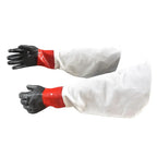 Canvas Leather Original Sandblasting Gloves Breathable Comfortable Wear-Resisting Gloves Sandblasting Machine Accessories