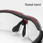 ROCKBROS Bicycle Glasses Photochromic Lens Outdoor Eyewear Goggles UV400 Sports Riding Cycling Sunglasses MTB Road Bike Glasses
