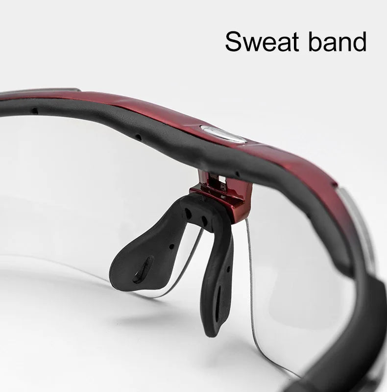 ROCKBROS Bicycle Glasses Photochromic Lens Outdoor Eyewear Goggles UV400 Sports Riding Cycling Sunglasses MTB Road Bike Glasses