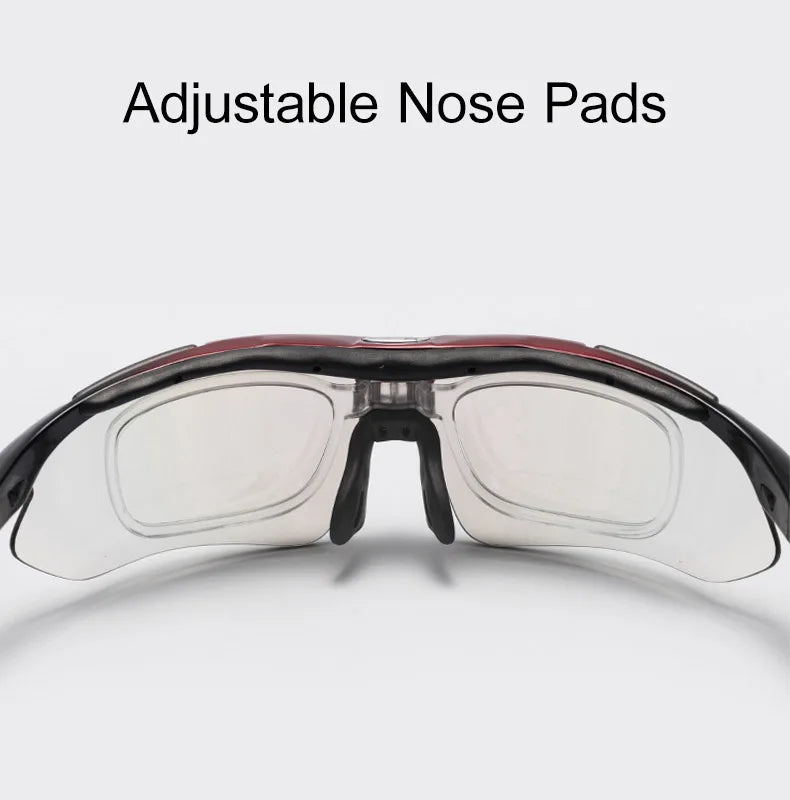 ROCKBROS Bicycle Glasses Photochromic Lens Outdoor Eyewear Goggles UV400 Sports Riding Cycling Sunglasses MTB Road Bike Glasses