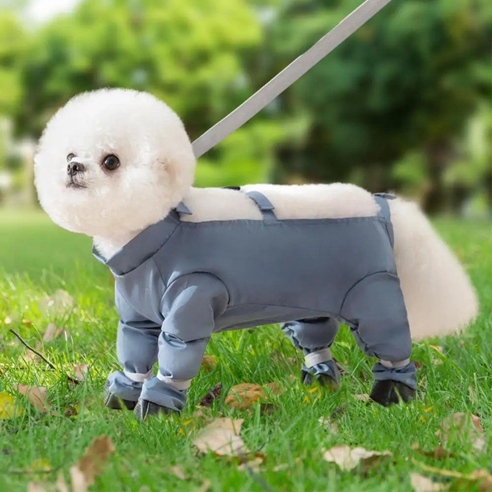 Waterproof Dog Boots With Suspenders
Adjustable Anti-Fall Pet Boots 
Dirty-Proof Pet Shoes For French Bulldog Poodle