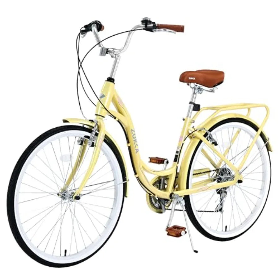 24/26 Inch Cruiser Bicycle with 7 Speed , for Women 24/26 Woman's Bike