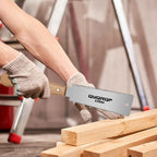 QYQRQF Mini Hand Saw, 6 Inch 
Japanese Pull Saw with Double Edges
 15/17 TPI Flush Cut Saw for Woodworking DIY Projects