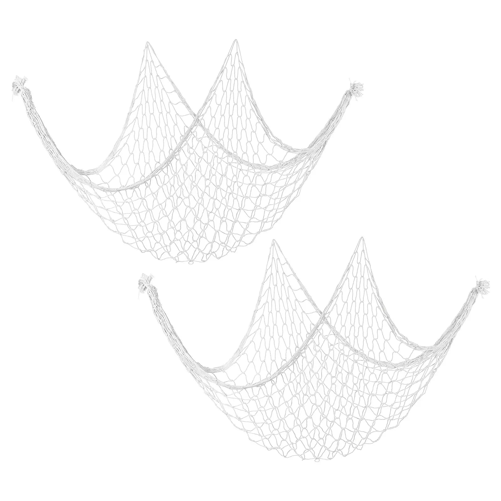 Fishing Net "Decor", 2 Pack 80" x 40" Mediterranean Style
Photographing "Decoration"  Natural Party Accessory for Home