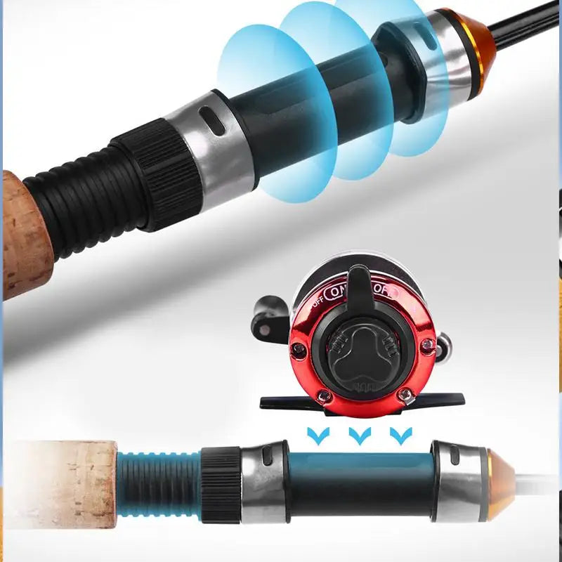 Ice Fishing Rod With Reel Mini Telescopic
60 80 100CM Carbon. for  River ,Shrimp , Carp Fishing Pole