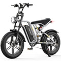 Airwest X5 Adult Electric Bike, 
750W Peak Power, 48V 13Ah Battery, 
20“*4 Fat Tire Ebike, 28MPH, UL 2849, 1 Year Warranty