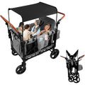 All-Terrain 4-Child Wagon Stroller
 with Removable 5-Point Harness and Storage Organizer, 
Suitable for Outdoor Activities