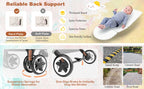 Lightweight Baby ,infant toddler Stroller, 
Compact Travel for Airplane,
 w/ 5-Point Harness, Adjustable Backrest
