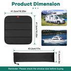 Travel Trailers Sun Shade RV Skylight
Insulator Cover Waterproof 
Car Sun Shield Sun Protection Visor