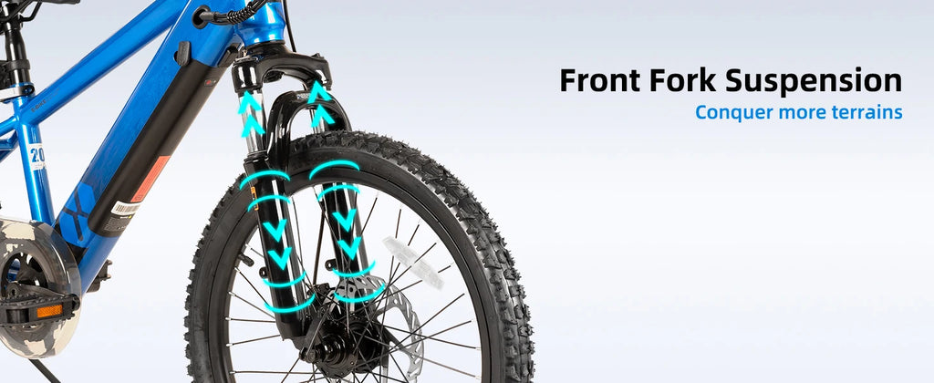 JOYSTAR Electric Bike for Kids Teens Ages 7+ 
with 250W Motor, 15 Miles 15MPH 
Mountain