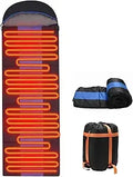 Adult Backpacking Sleeping Bags Waterproof 
Electric Heating with USB Rechargeable Temperature Control for Outdoor Adventure