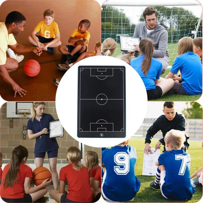 Electronic Coaching Board Basketball Digital LCD  
Soccer Coaching Board With Pen For Football Marker Training