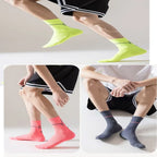 5 Pairs Professional sports socks 
Quick-drying ,
Fit sweat-absorbing training ,running and Ride