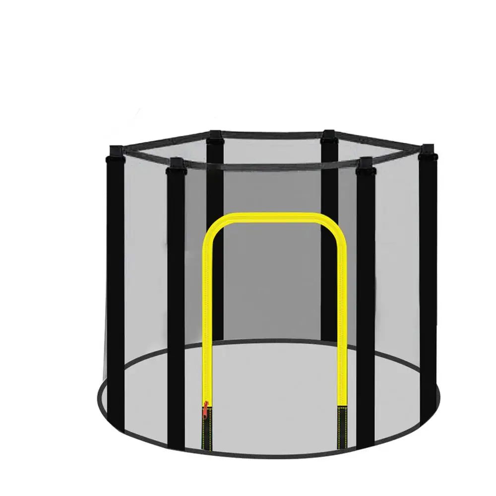 Trampoline Safety Net UV-Resistant Garden  Replacement For 1.2M/1.4M/1.5M 6 Pole Trampolines .  this is Only Protective Net