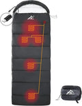 Portable Multi-USB Heating Pads for Sleeping Bags, 
Powered by Battery Bank or USB Supply, 5-Piece Set, Ideal for Cold Weather