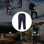 Naturehike Down Pants,
Men's Women's Puffy ,Winter Warm ,  Outdoor Ski , Snow ,Camping H,iking Pants