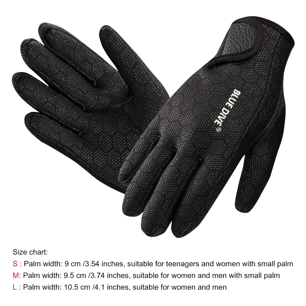 3mm 5mm Neoprene Diving Gloves .
Keep Warm for Snorkeling ,Paddling, Surfing,
Kayaking, Canoeing , Spearfishing  Skiing