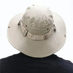 Sun shading hat, with chin strap