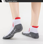 6 Pairs of Women's Sports Compression Socks -
Low-top-- Breathable-- Moisture-wicking, 
Suitable for Running and Outdoor Sports