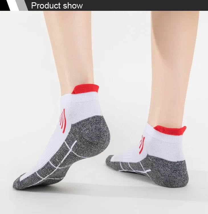 6 Pairs of Women's Sports Compression Socks -
Low-top-- Breathable-- Moisture-wicking, 
Suitable for Running and Outdoor Sports