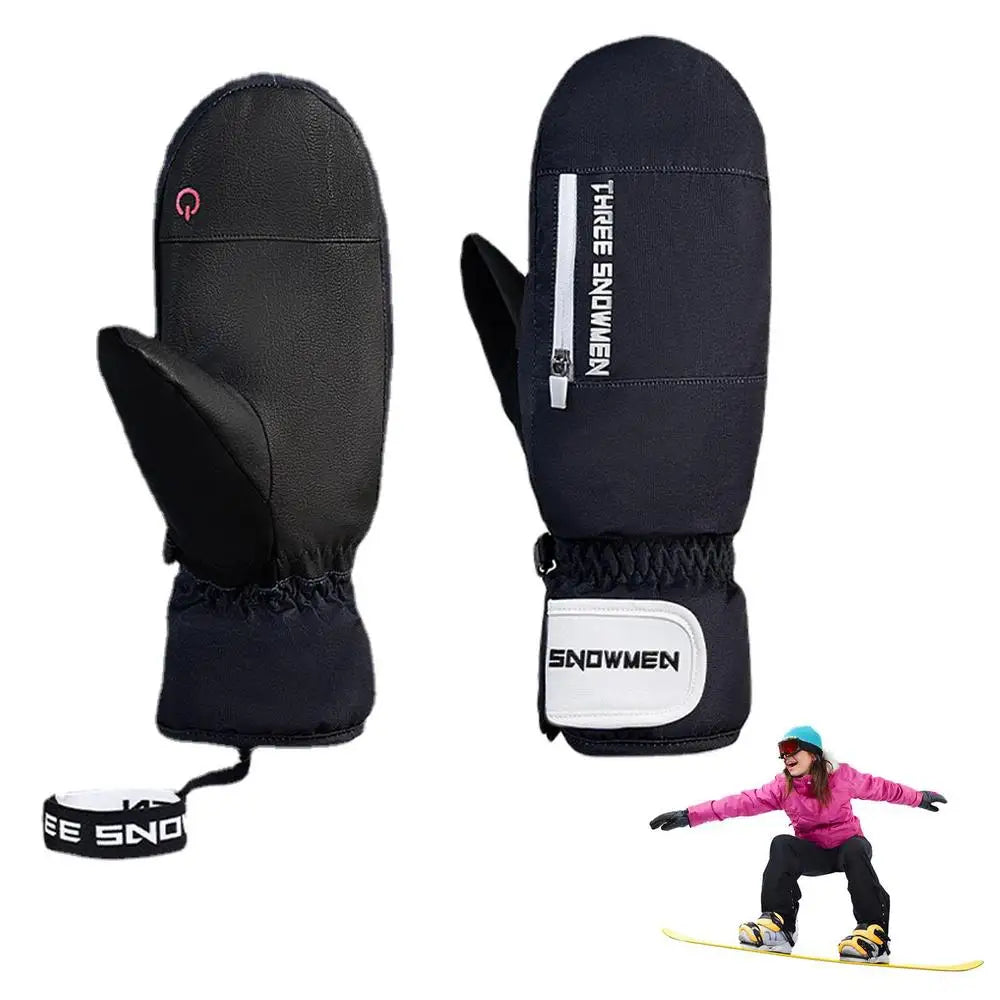 Winter Warm Ski Gloves , Cycling , Mittens  Waterproof,  Snowboard , Female / Male