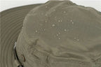 Sun shading hat, with chin strap