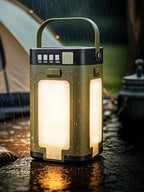 Rechargeable Lantern , Power Bank Solar.   
Camping , Portable,
Flashlight ,LED Tent Light for Camping ,  Hiking  , Fishing