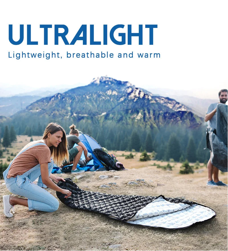 Kamperbox Down Sleeping Bag Camping 
3 Season  Lightweight  Bubble Air 2