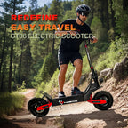 Arwibon GT06 1200W Foldable E-Scooter for Adults -
Max Speed 25MPH, 
48V 13AH/23.4AH, 11"Off-Road Tires