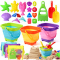 35pcs Beach Toys Summer Outdoor Games 
Sand Play Plastic Bucket,   Watering Bottle,   Shovels Kids Beach Water Game Toys gifts