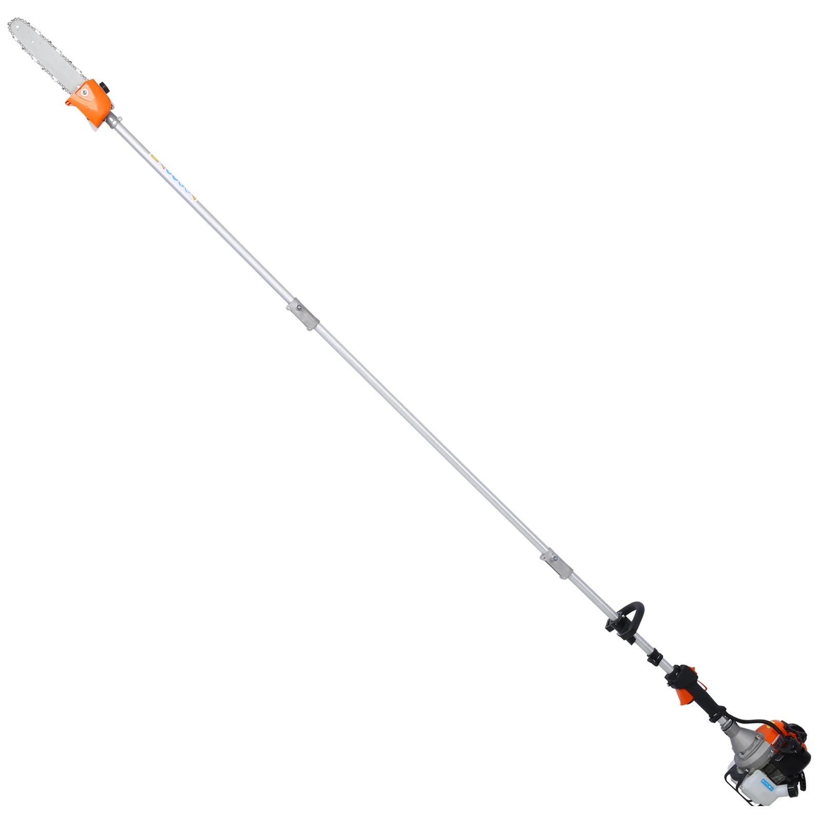 10 in 1 Multi-Functional Trimming Tool, 
52CC 2-Cycle Garden Tool System with Gas Pole Saw,
Hedge Trimmer, Grass Trimmer