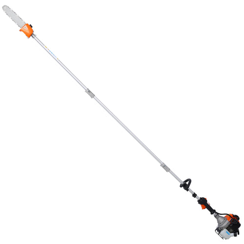 10 in 1 Multi-Functional Trimming Tool, 
52CC 2-Cycle Garden Tool System with Gas Pole Saw,
Hedge Trimmer, Grass Trimmer