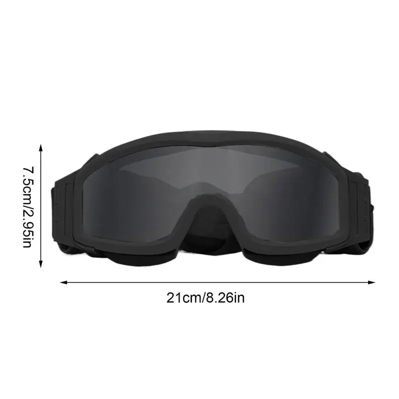 Motocross Goggles Windproof Biking Riding Goggles Anti-Fog Motorcycle Safety Goggles Professional Motocross Racing Goggles For
