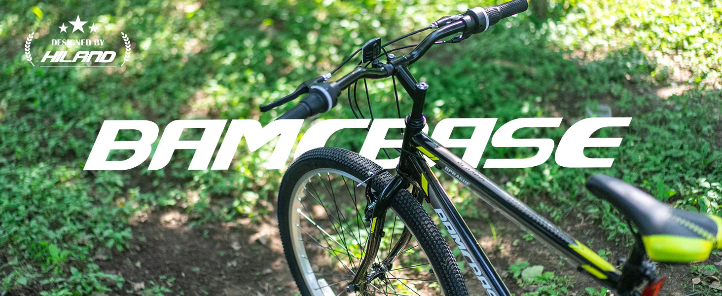 Hiland 24 26 inch Mountain Bike for Men Women, 21 Speeds 
High-Carbon Steel Frame, Sport Cycling MTB Bicycle for Adult