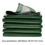 Multi Purpose Tarp Cover Waterproof Tarpaulin Sunscreen Multipurpose Protective Cover 6x10/10x13/13x16 Feet Heavy Duty Tarp