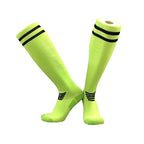Socks Nylon-- Soccer Adult/  Kids  Towel  Bottom Breathable
 Knee High Training Long Stocking Sports Practical Mesh