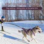 Pet Sledge Harness for Small ,Large Dogs
Reflective  Vest     Weight Pulling Sledding Harnesses Mushing X Back Chest Strap