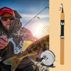 Ice Fishing Rod With Reel Mini Telescopic
60 80 100CM Carbon. for  River ,Shrimp , Carp Fishing Pole