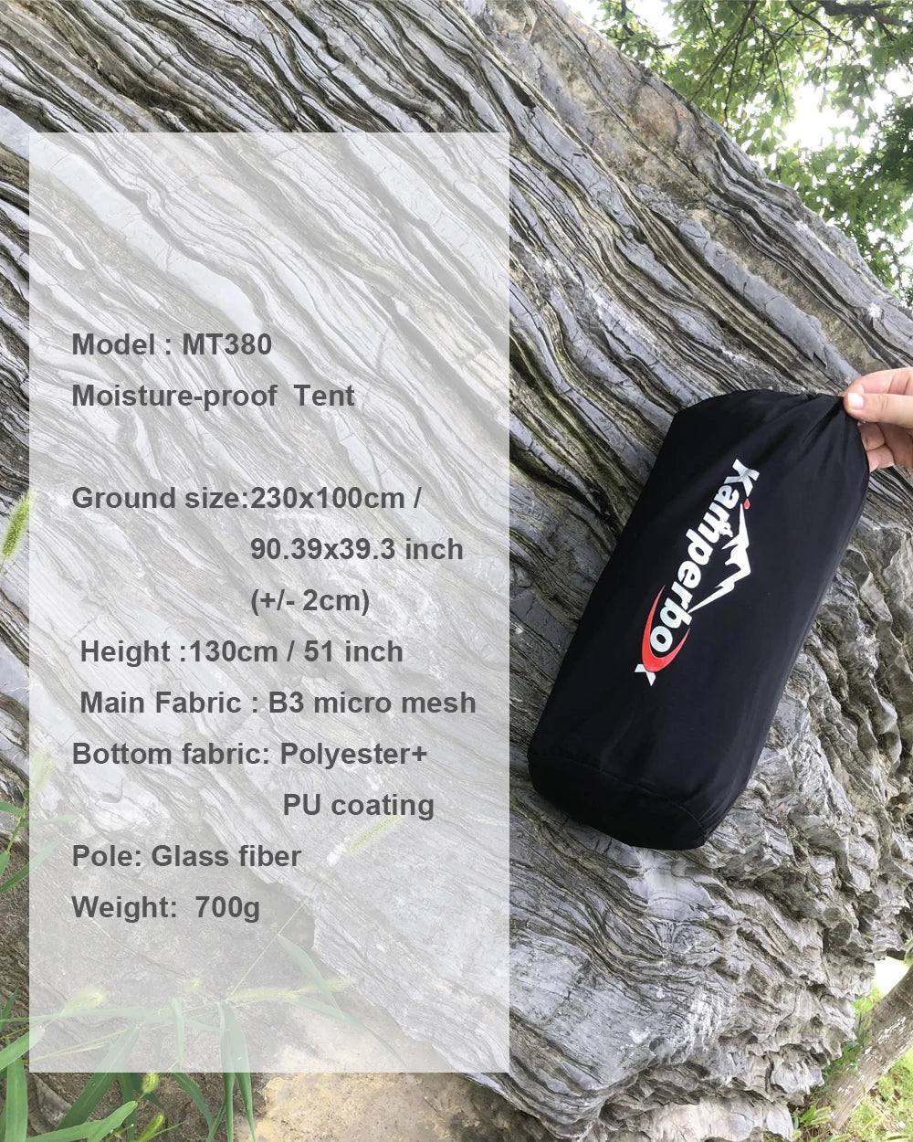 Kamperbox Ultralight Tent  
Camping  Outdoor