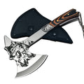 High Hardness Stainless Steel Survival Axe .  
Multi-function Outdoor Camping Tactical Wolf-head Axe.
Hunting Tools , Portable Tomahawk