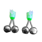 20-1PCS Fish Bite Alarm ,
Twin Spiral Bells,
 Fishing Indicator Bait Alarm. Outdoor Night Fishing Alarm Bell