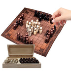 Chess Boards For Adults Tabletop Chess Board War Game Board Game Asymmetric Viking Chess Strategy Games Chess Gifts Party