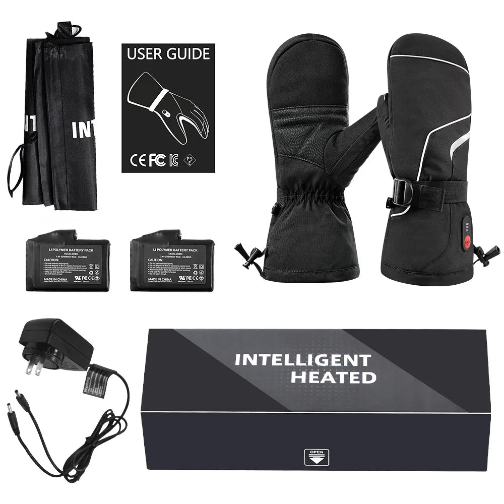 Winter Gloves 3M Cotton Heating Hand Warmer 
Electric Thermal Gloves
Waterproof--  Snowboard , Cycling , Motorcycle,  Bicycle and Ski Outdoor