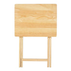Folding TV Tray Table ,Portable .
Lightweight Solid Rubberwood Space Saving
Easy Storage No Assembly Required Compact Design