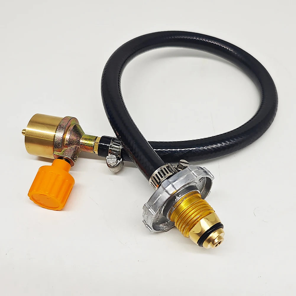 Propane Refill Adapter
Hose Gas Cylinder Filling Adapter , with ON-Off Control Valve for Outdoor Camping