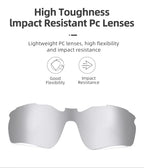 ROCKBROS Cycling Photochromic Glasses UV400 Protection Sunglasses Lightweight Bicycle Glasses Men Women Outdoor Sports Glasses
