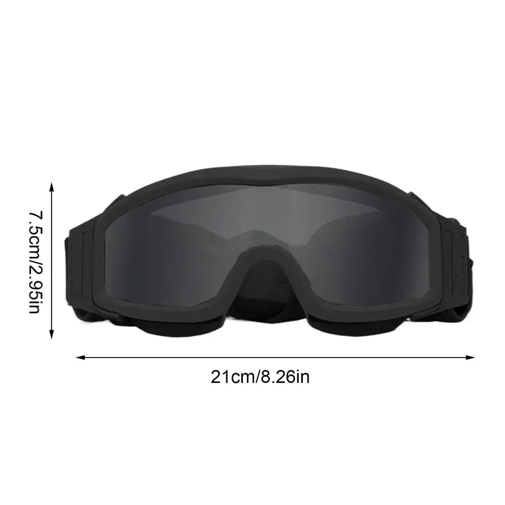 Motocross Goggles Windproof Biking Riding Goggles Anti-Fog Motorcycle Safety Goggles Professional Motocross Racing Goggles For